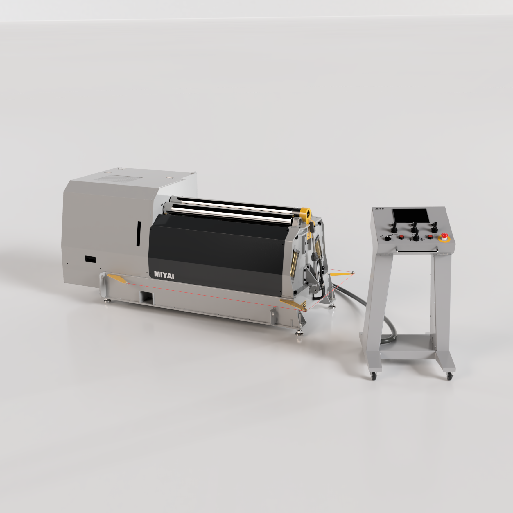 MR-1000S 4本ロール曲げ機